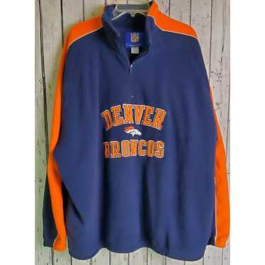 Reebok NFL Denver Broncos Orange & Blue Fleece Pu… - image 1