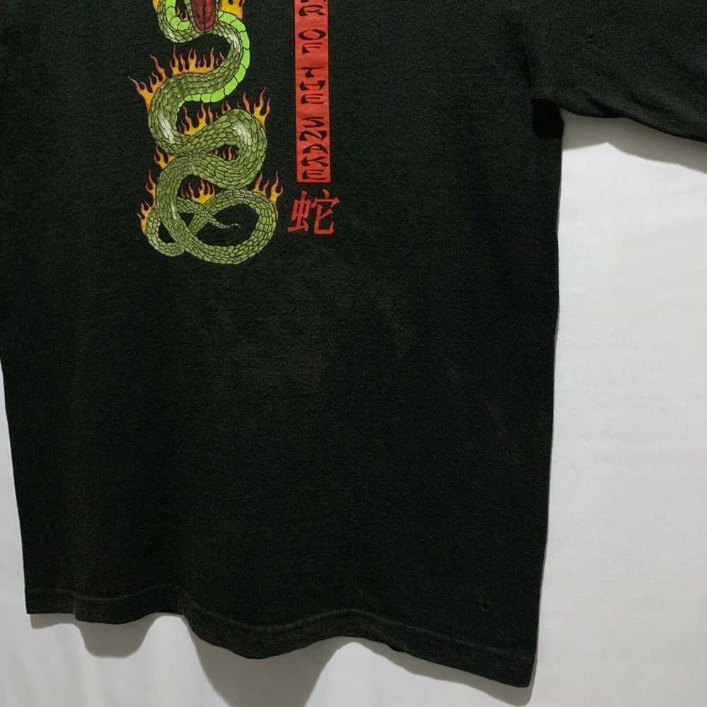 Jnco × Vintage Vintage 2001 Snake Fire Flames Rar… - image 10