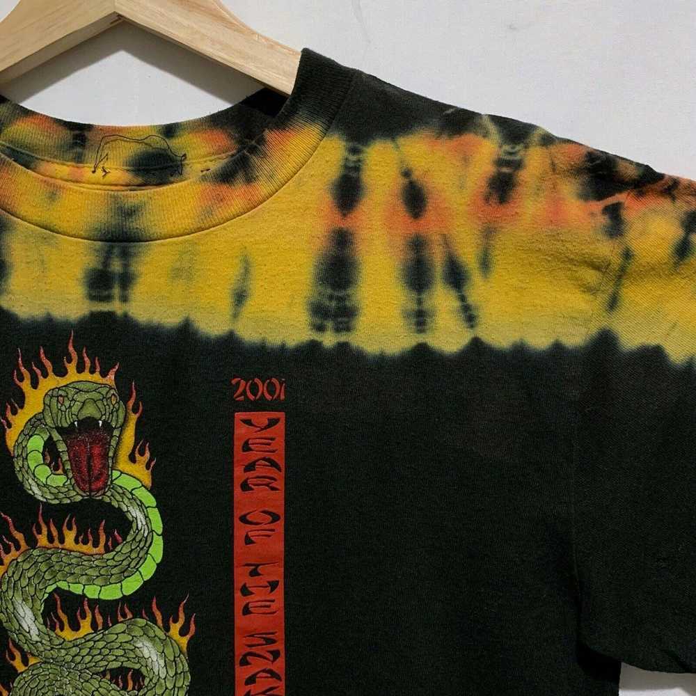 Jnco × Vintage Vintage 2001 Snake Fire Flames Rar… - image 11