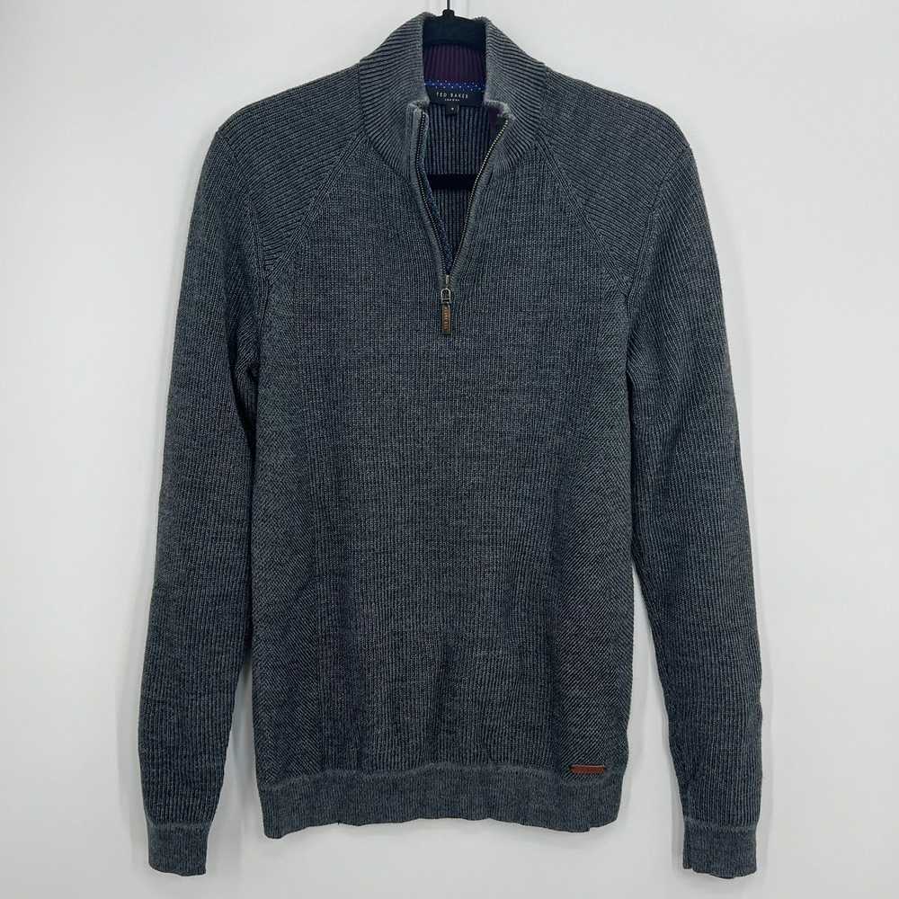 Ted Baker Ted Baker London Sweater Zip Pullover Knit … - Gem