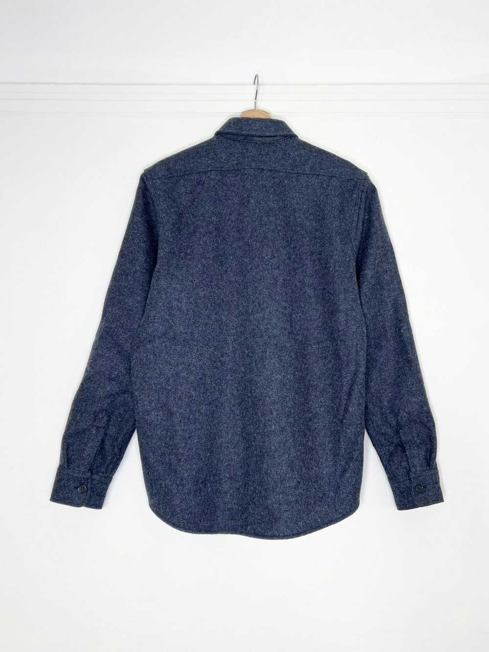 Etudes Études Felted Wool Overshirt in Gray Size S - image 2