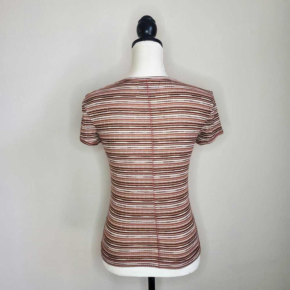 Urban Outfitters Urban Outfitters Brown Striped T… - image 3