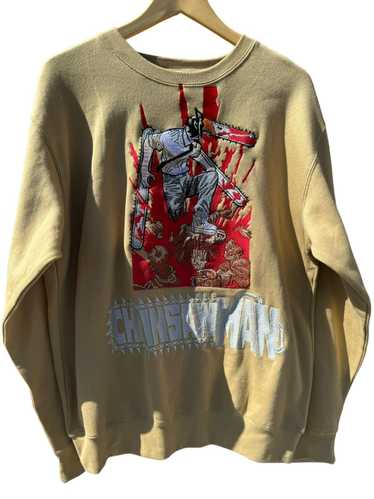 Other Chainsaw man crewneck tan super rare my her… - image 1