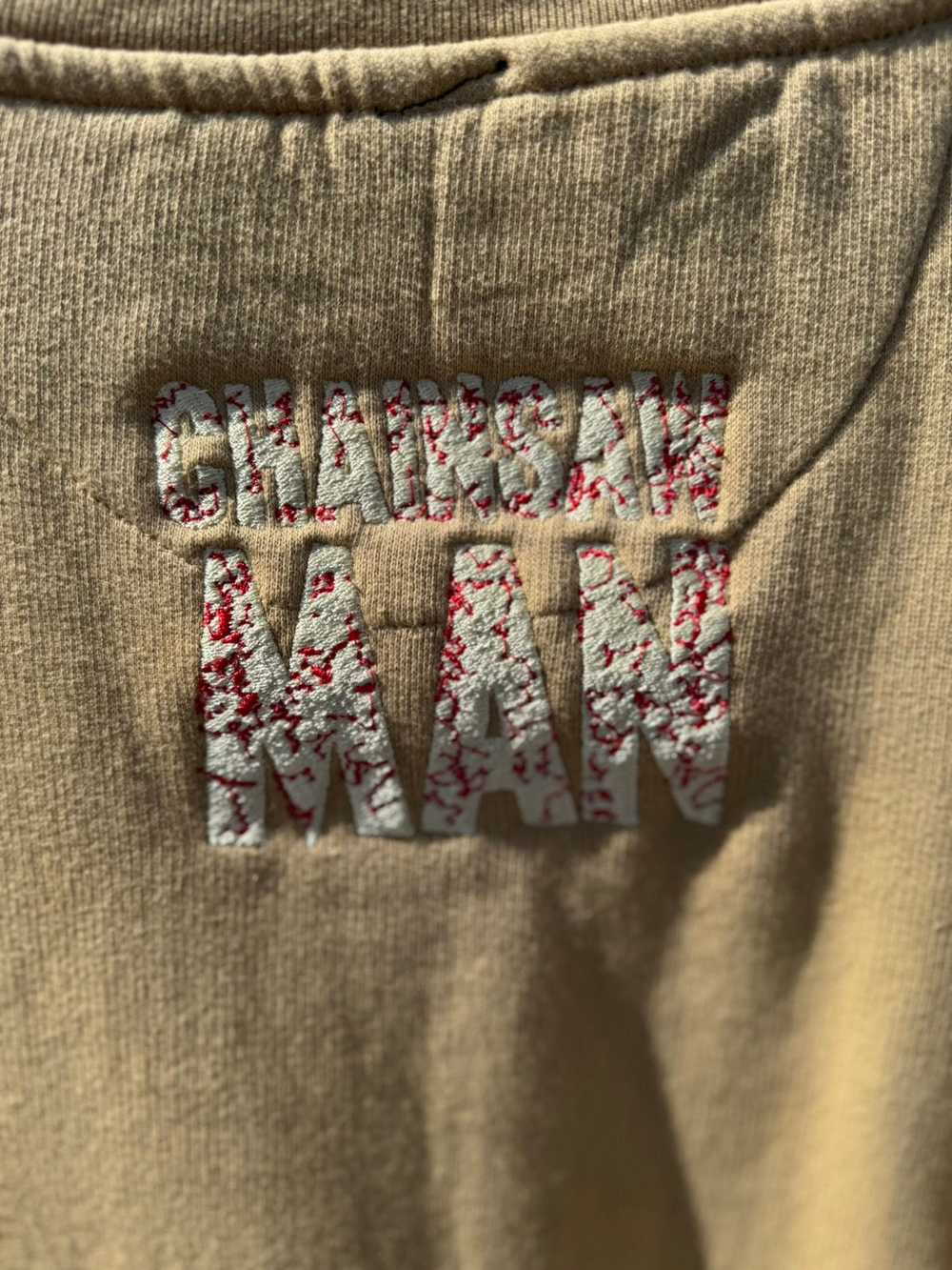 Other Chainsaw man crewneck tan super rare my her… - image 4