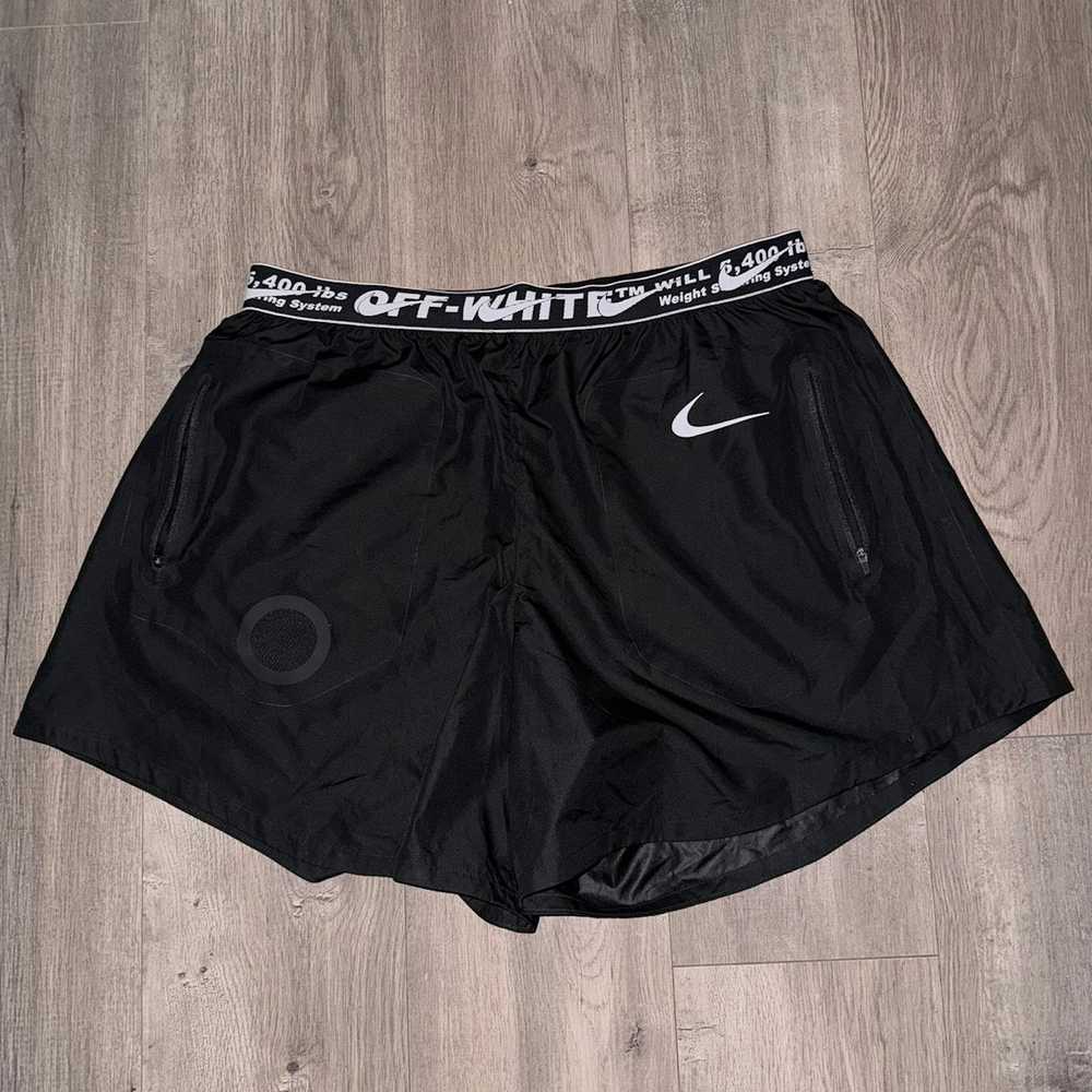 Nike × Off-White Nike x off white running shorts - image 1