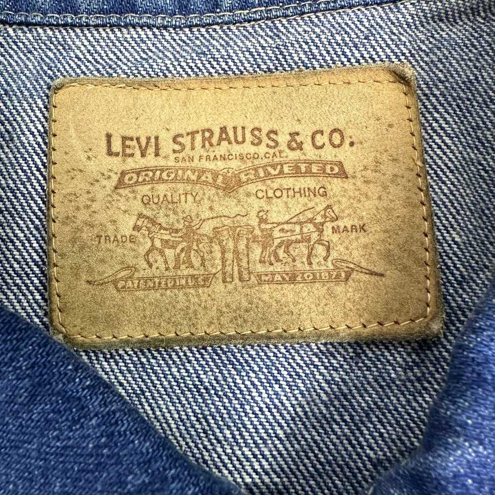 Vintage Levi’s Denim Jean Vest - image 3
