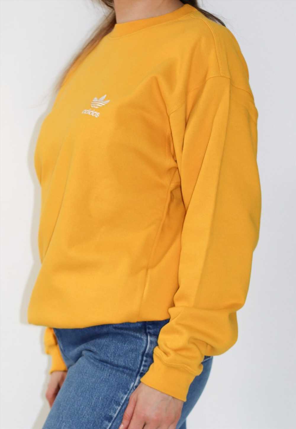 Rare Vintage Adidas Deadstock Yellow Sweatshirt - image 2