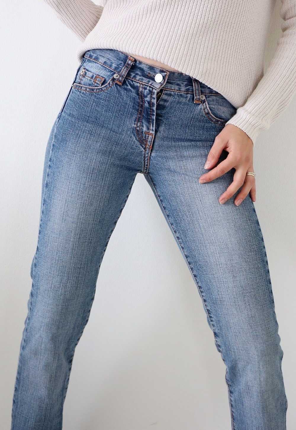 Morgan de Toi Vintage Jeans Flared Bootcut Blue Y… - image 2