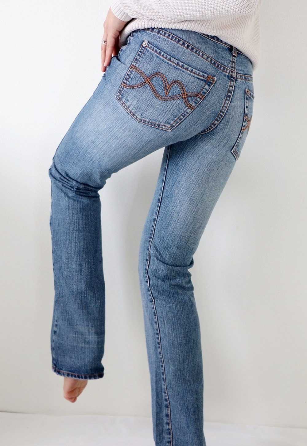 Morgan de Toi Vintage Jeans Flared Bootcut Blue Y… - image 5