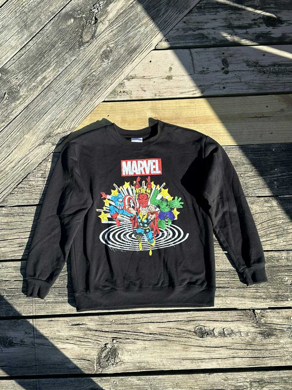 Marvel Comics × Vintage Marvel Comics Sweatshirt - image 1