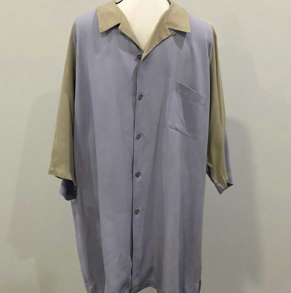 Nat Nast Vintage Nat Nast Silk Shirt - image 1