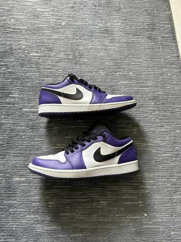 Jordan Brand × Nike Jordan low top Court Purple