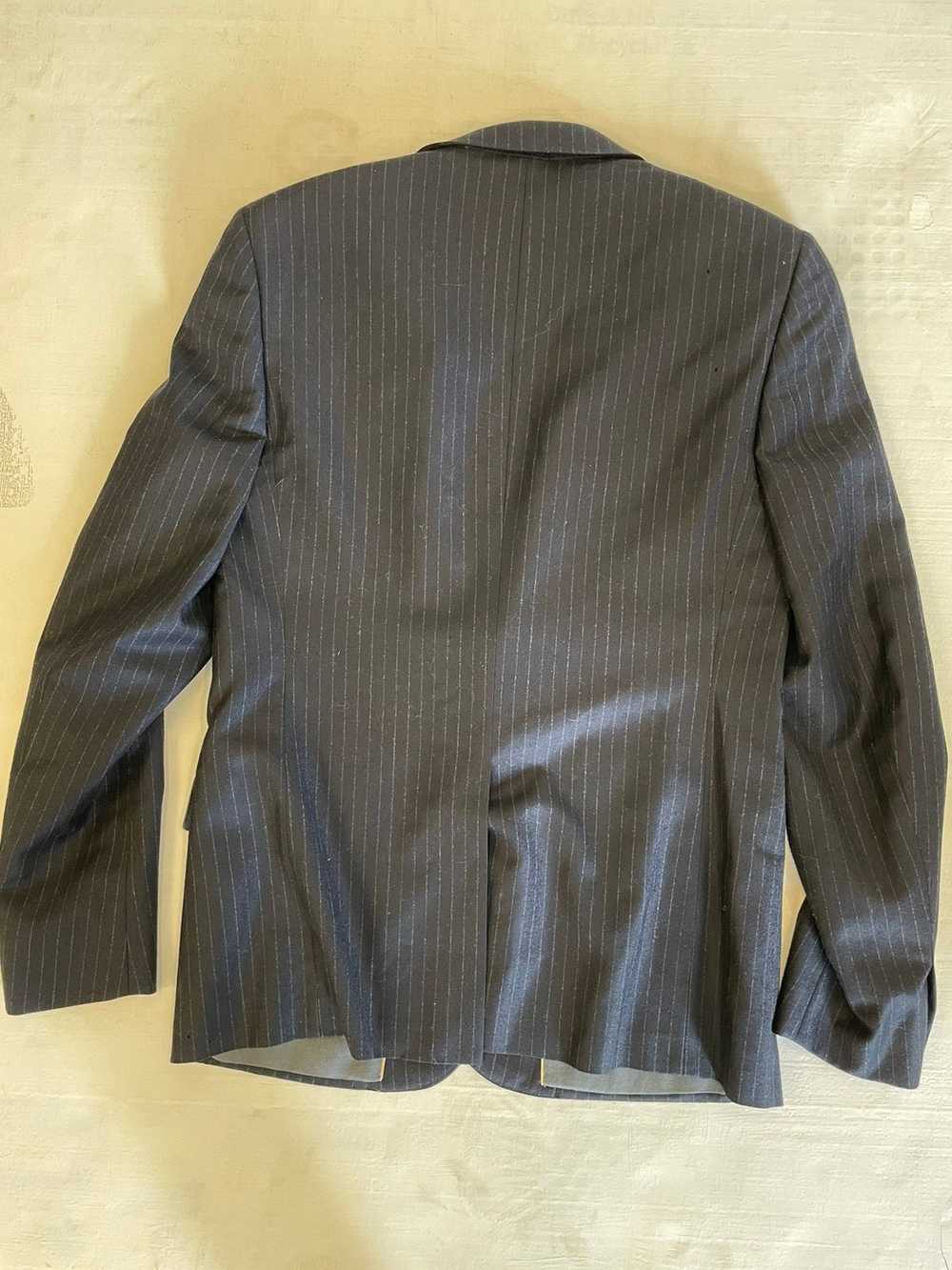 Rag & Bone Pinstripe Wool Flannel Suit Jacket - image 5