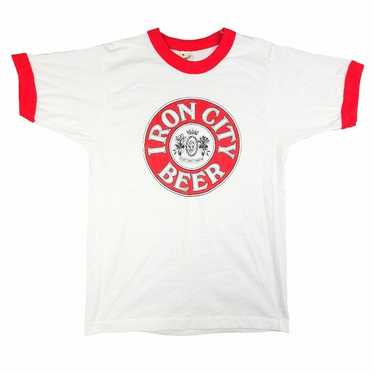 Vintage Vintage Iron City Beer T Shirt Mens Size … - image 1