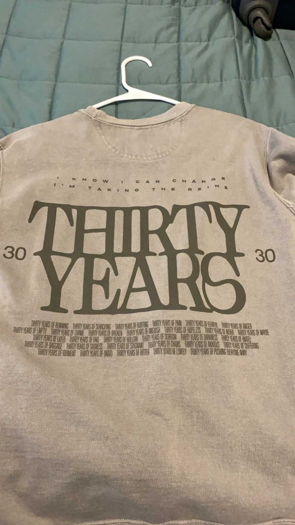 Comfort Colors NF Real Music Grey Thirty Years Cr… - image 3