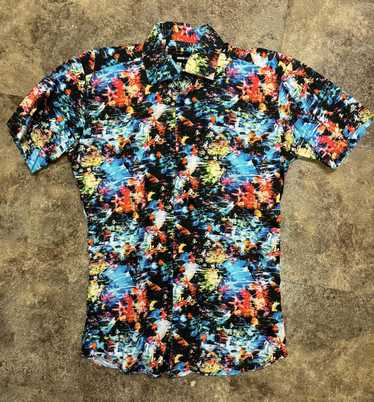 Jared Lang Print button-up shirt