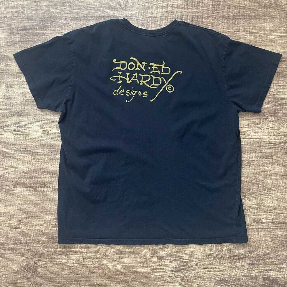 Ed Hardy × Vintage Vintage Y2K Ed Hardy T-Shirt M… - image 2