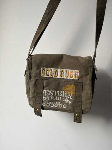 Vintage Military Shoulder Bag, Army Canvas Messenger … - Gem