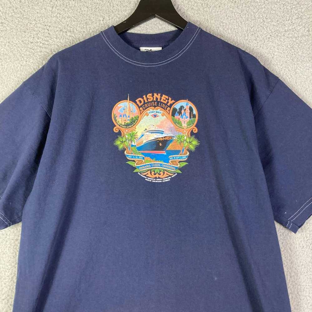 Disney 2005 Disney Cruise Line Shirt Panama Canal… - image 2
