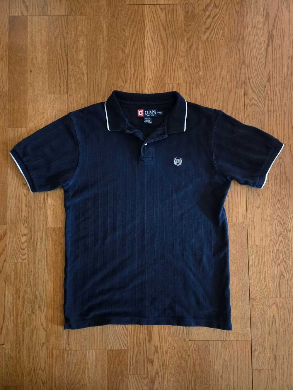 Chaps Chaps Navy Polo - image 1