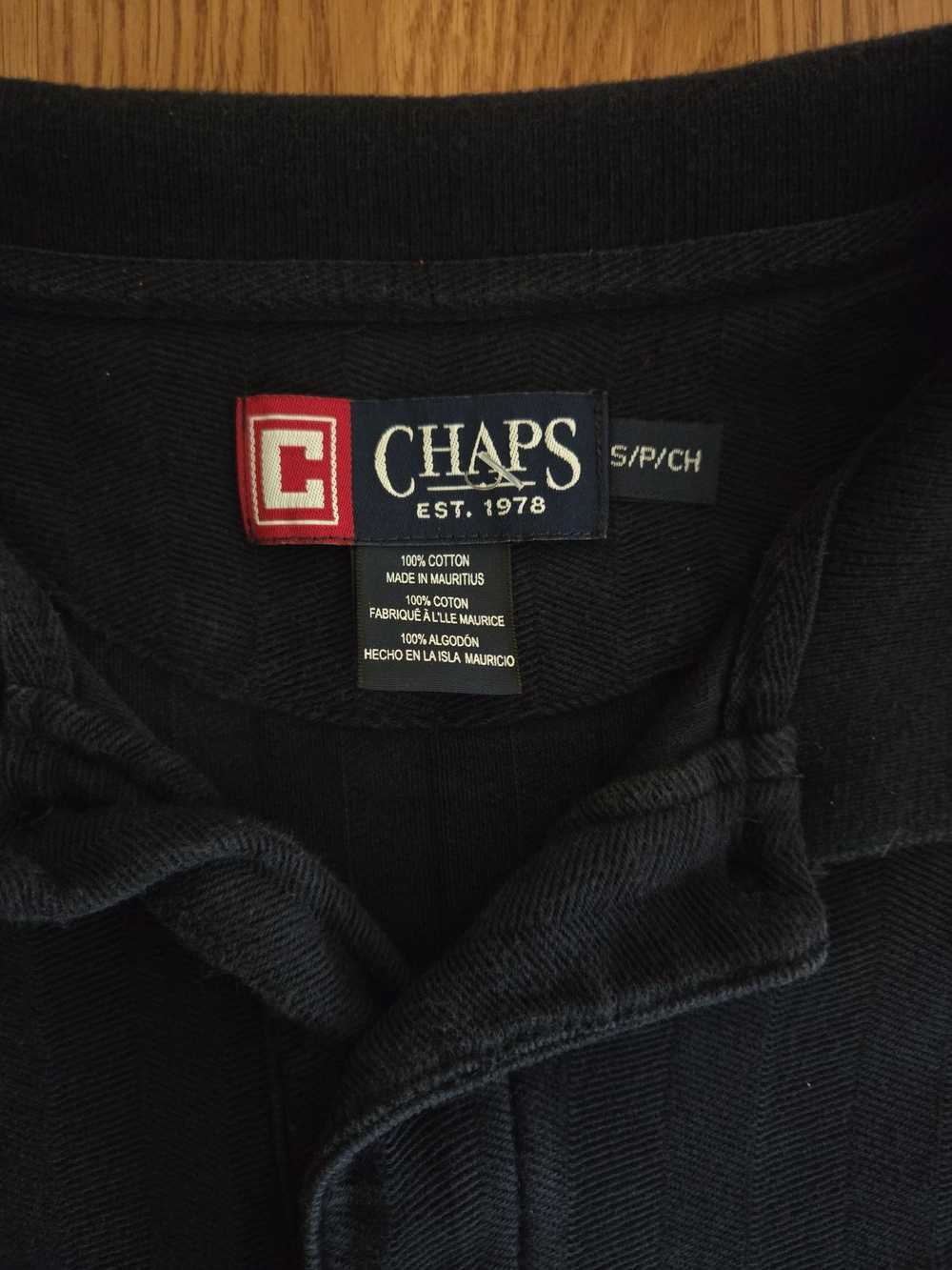 Chaps Chaps Navy Polo - image 4