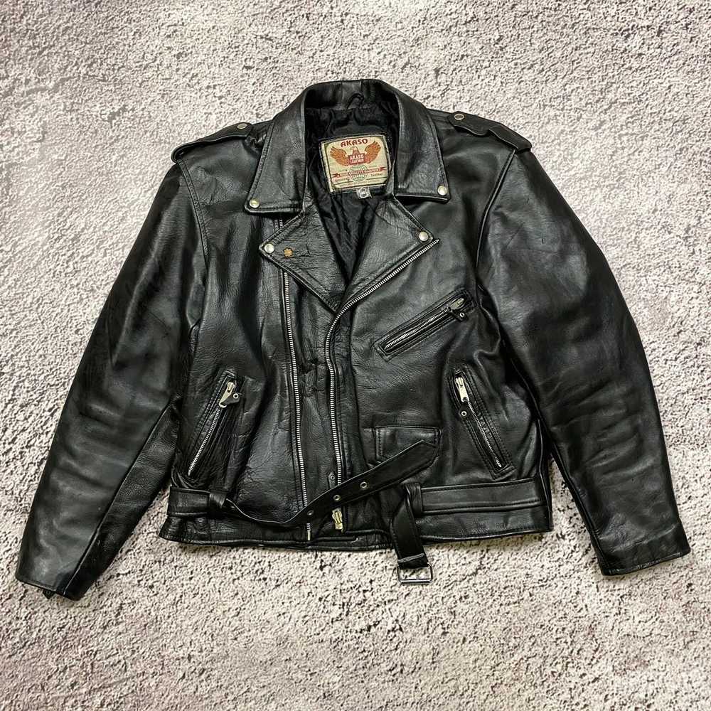 Avant Garde × Japanese Brand × Leather Jacket Vintage… - Gem