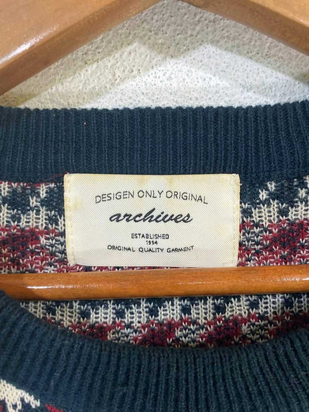 Aran Isles Knitwear × Coloured Cable Knit Sweater… - image 7