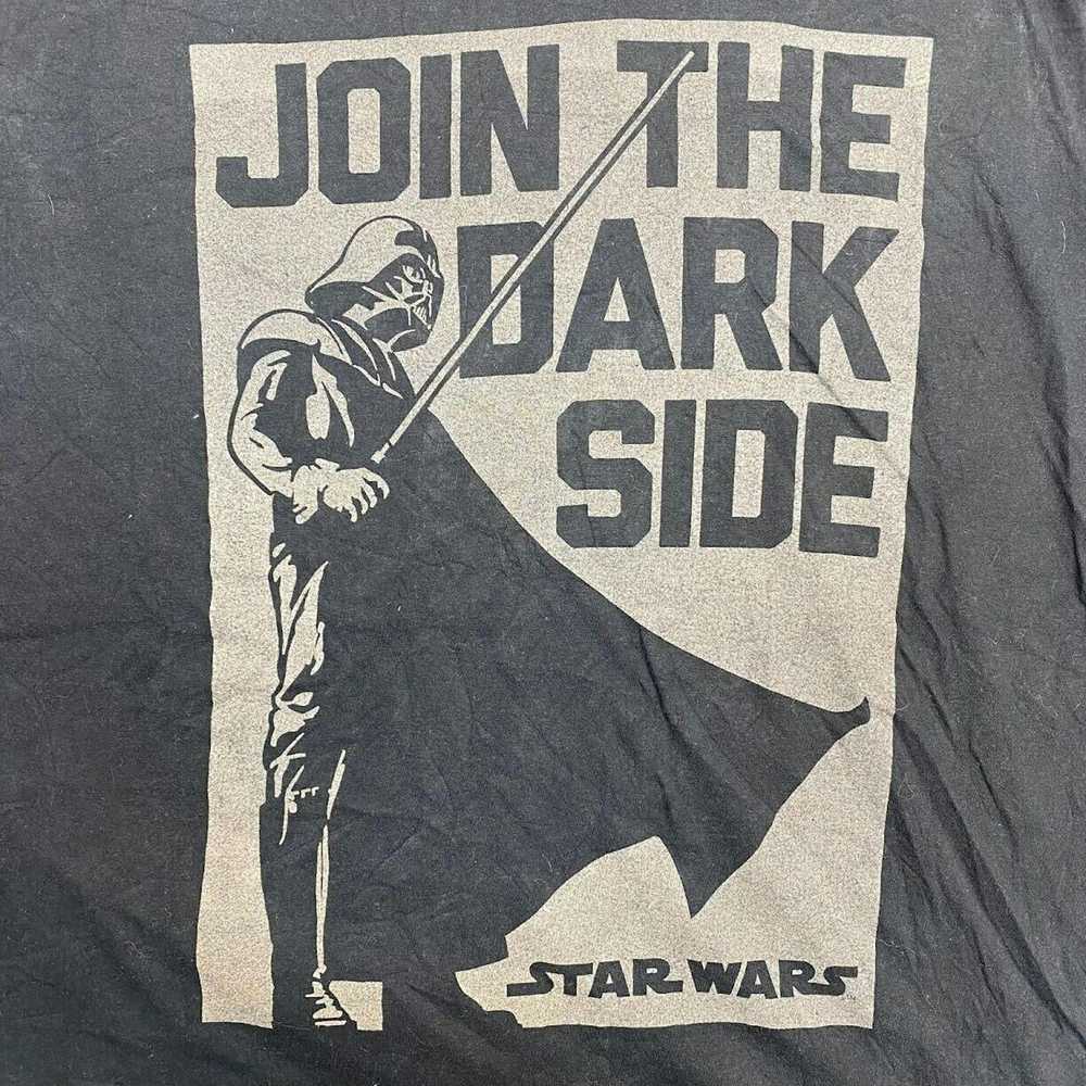 Star Wars Star Wars The Dark Side Tee Thrifted Vi… - image 2
