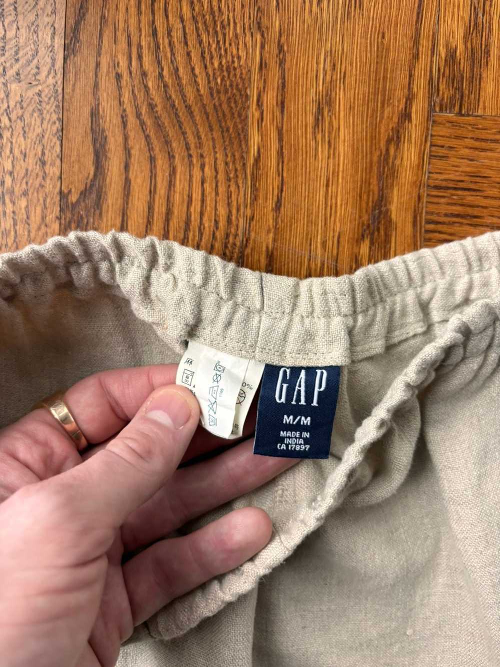 Gap × Streetwear × Vintage Vintage GAP Linen Pant… - image 4