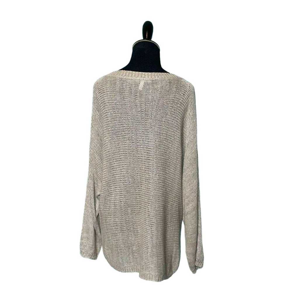 Joie Joie Beige Dolman Long Sleeve Tunic Sweater … - image 2