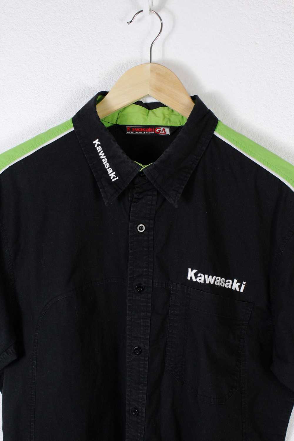 Racing × Vintage Vintage Kawasaki Y2K Racing Grap… - image 2