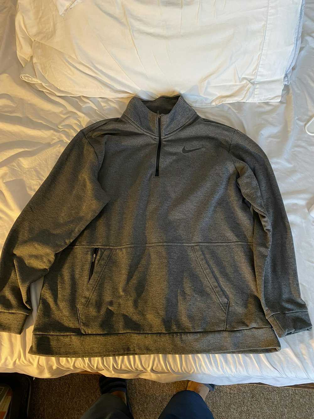 Nike Nike Gray Therma-Fit Quarter Zip - image 3