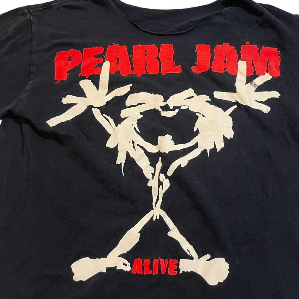 Band Tees × Vintage Vintage Pearl Jam Alive Tee - image 2