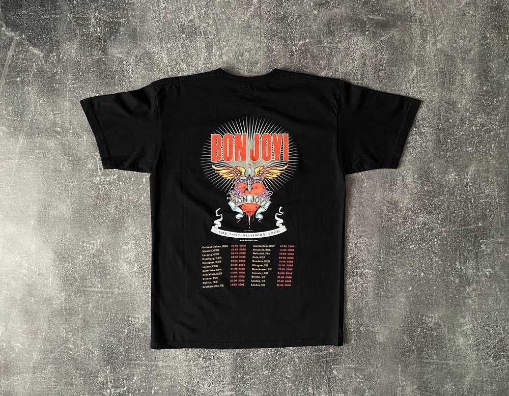 Bon Jovi × Rock T Shirt × Vintage Vintage 2007 Bo… - image 1