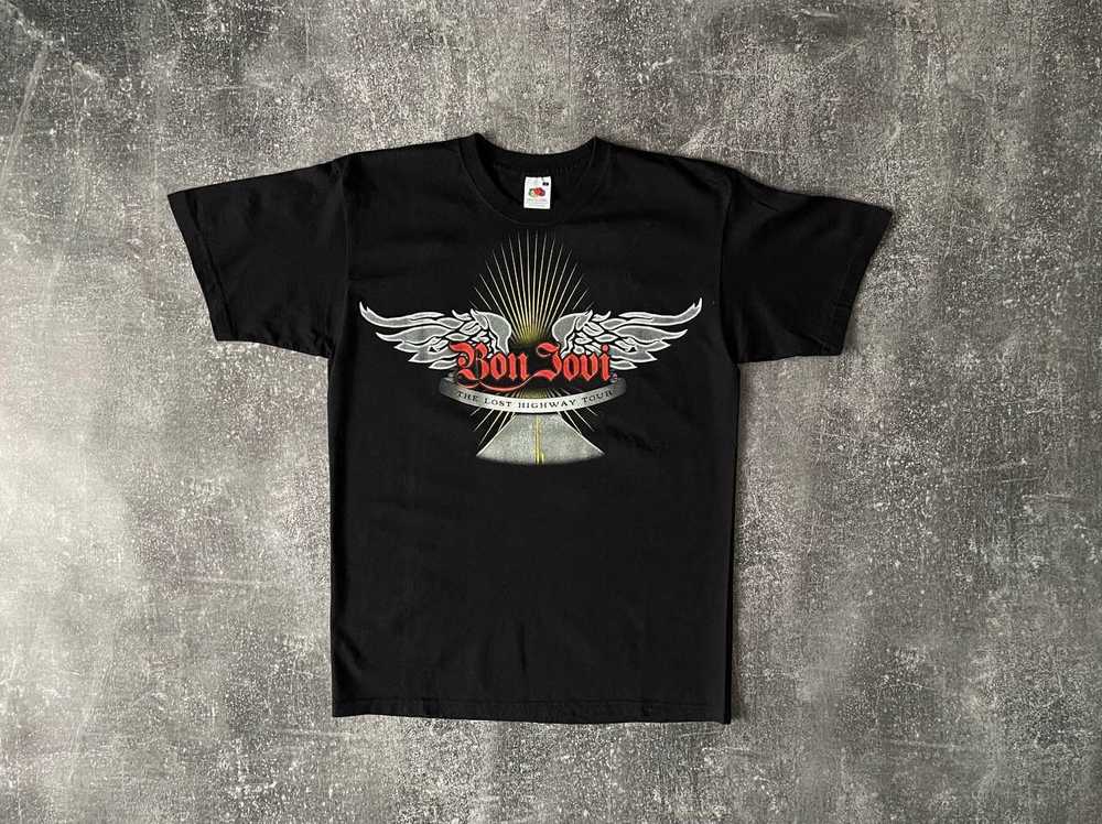 Bon Jovi × Rock T Shirt × Vintage Vintage 2007 Bo… - image 3