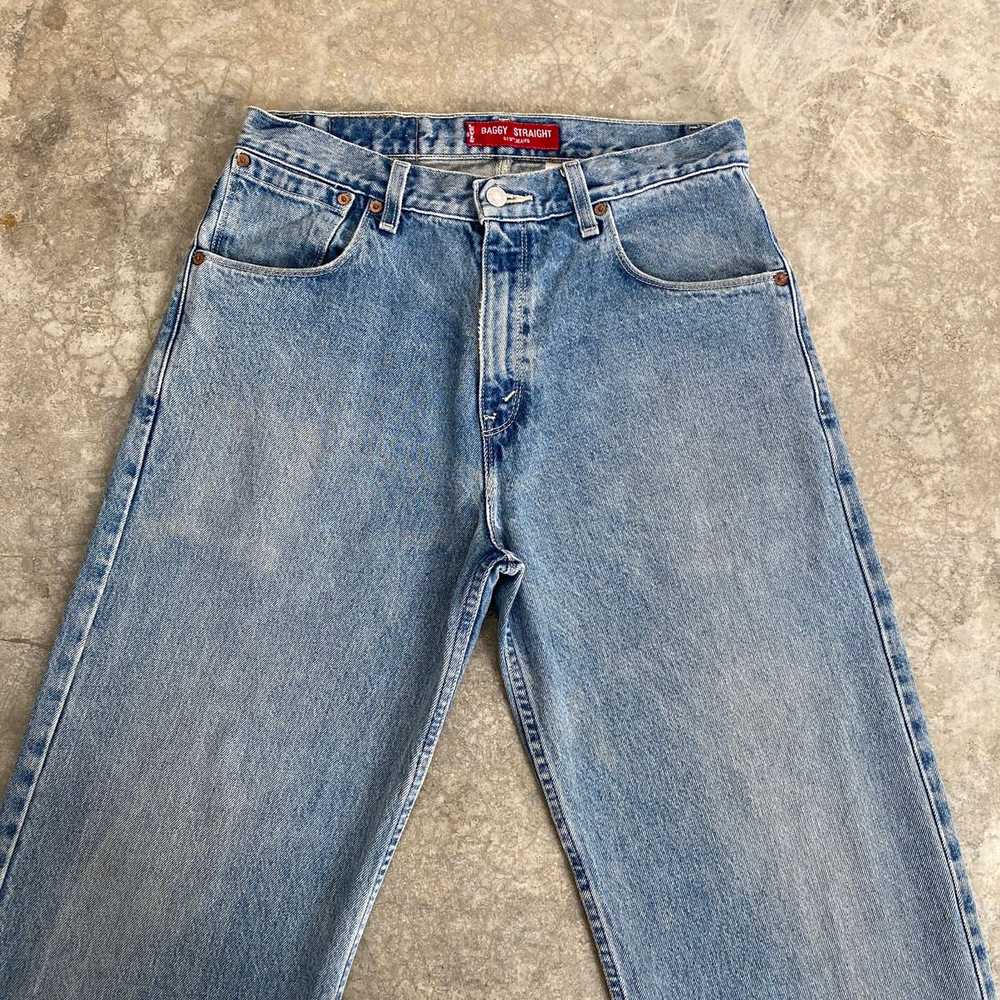 Levi's × Vintage Size 30x29.5 Vintage Levis 579 B… - image 2