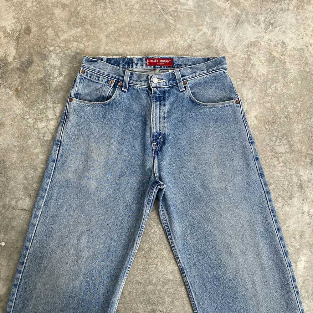 Levi's × Vintage Size 30x29.5 Vintage Levis 579 B… - image 7