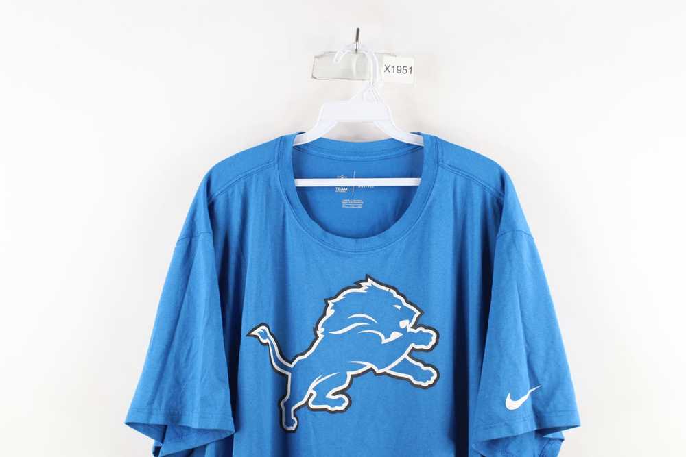 Nike × Vintage Nike Detroit Lions Football Short … - image 2