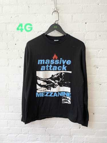 Vintage Vintage Massive Attack Mezzanine LS Tee Si