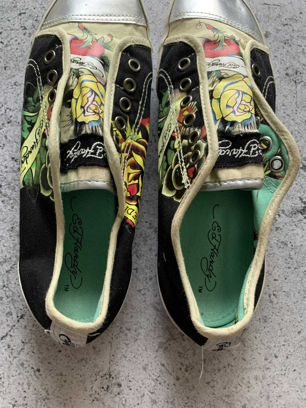 Ed Hardy Ed hardy vintage low top sheakers - image 6