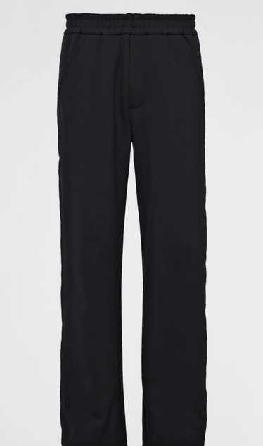 Prada Cotton fleece pants with Re-Nylon details