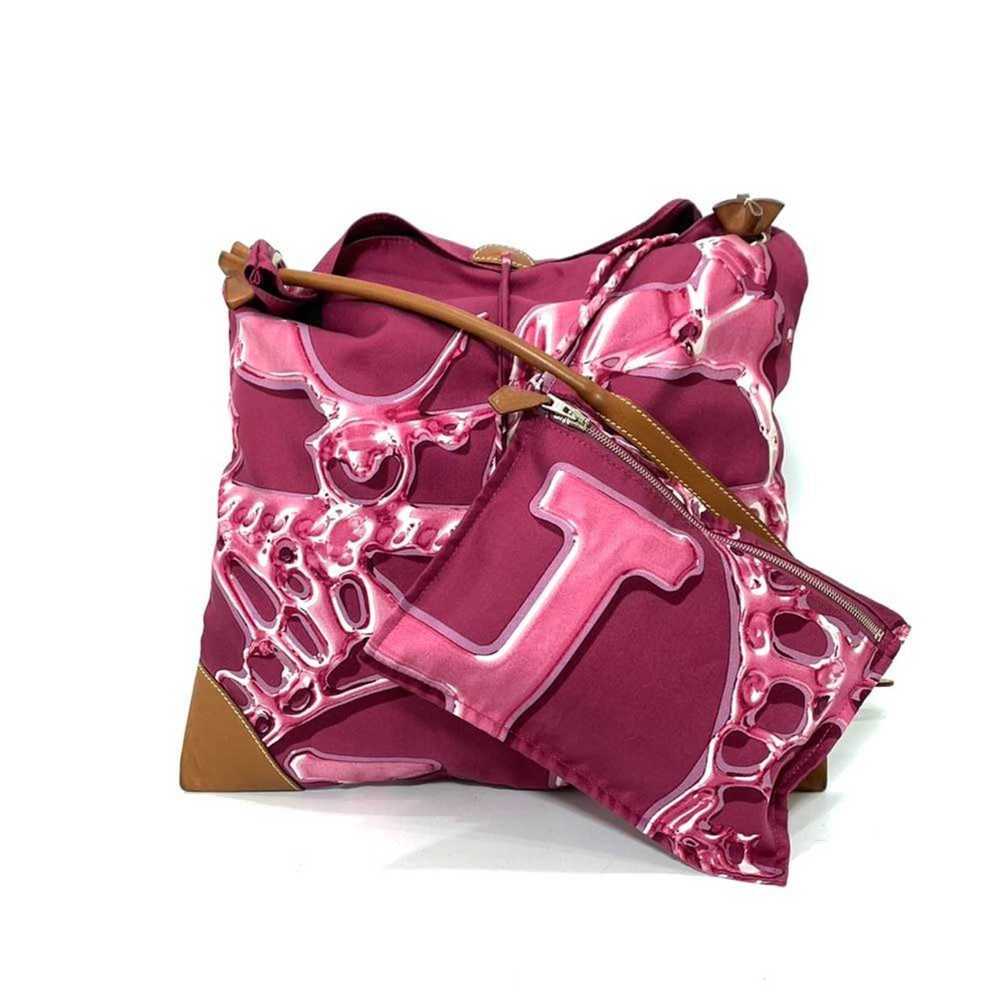 Hermes Hermes Bag Silky City PM Pink Shoulder Cro… - image 1