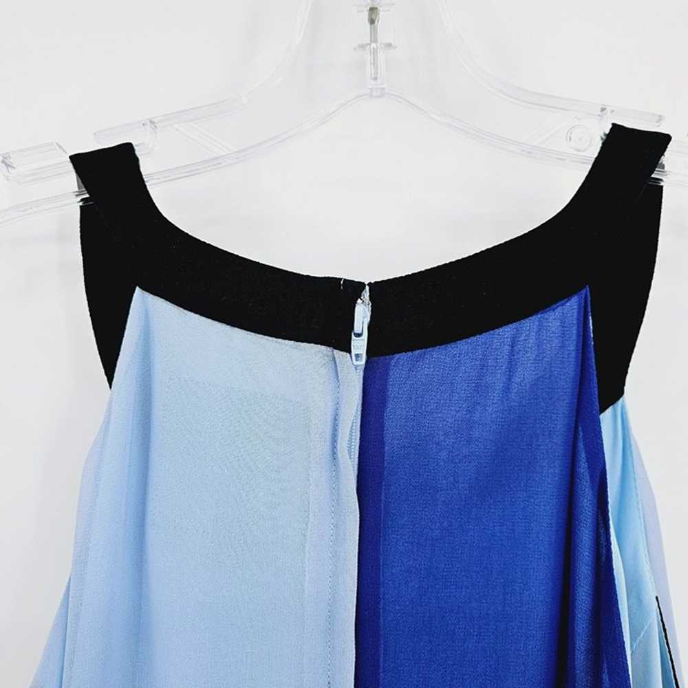Modcloth Peachy Queen High Low Midi Dress 2X Blue… - image 10