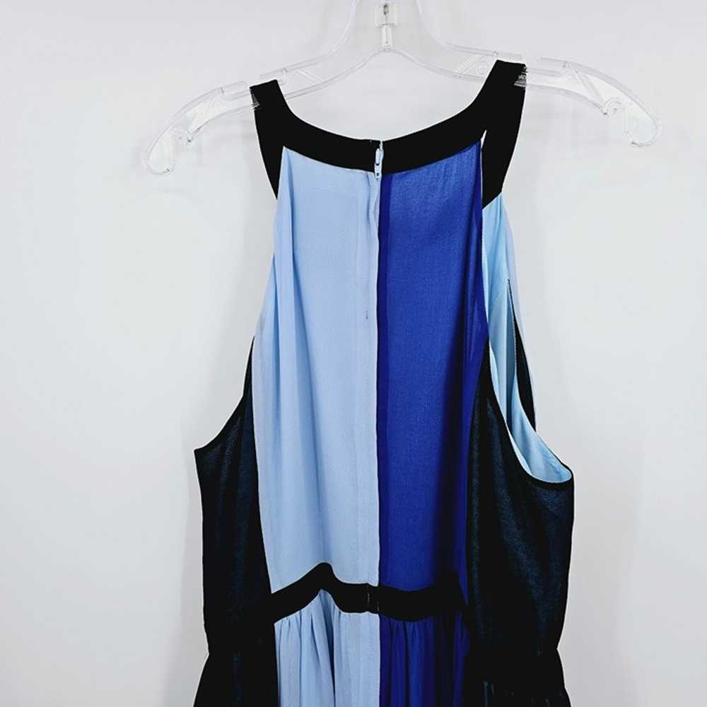 Modcloth Peachy Queen High Low Midi Dress 2X Blue… - image 11