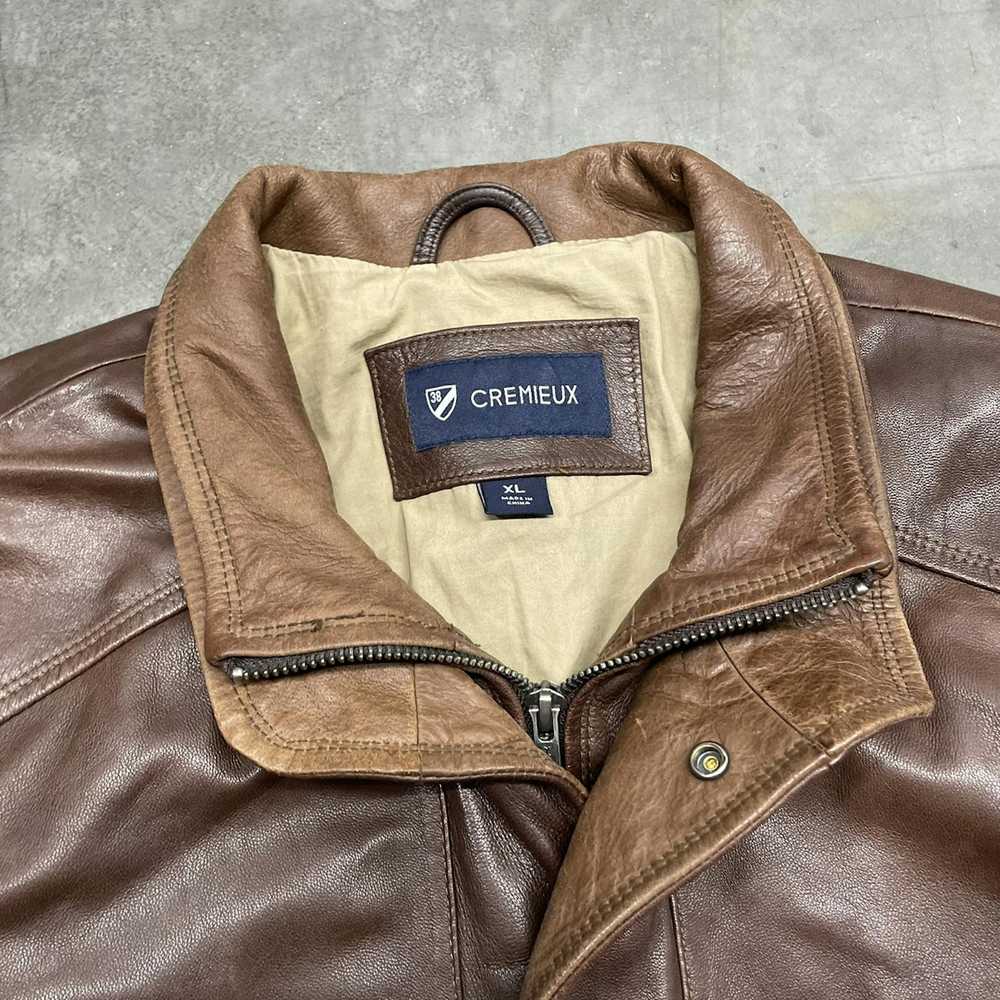Cremieux × Streetwear × Vintage Vintage Lambskin … - image 2