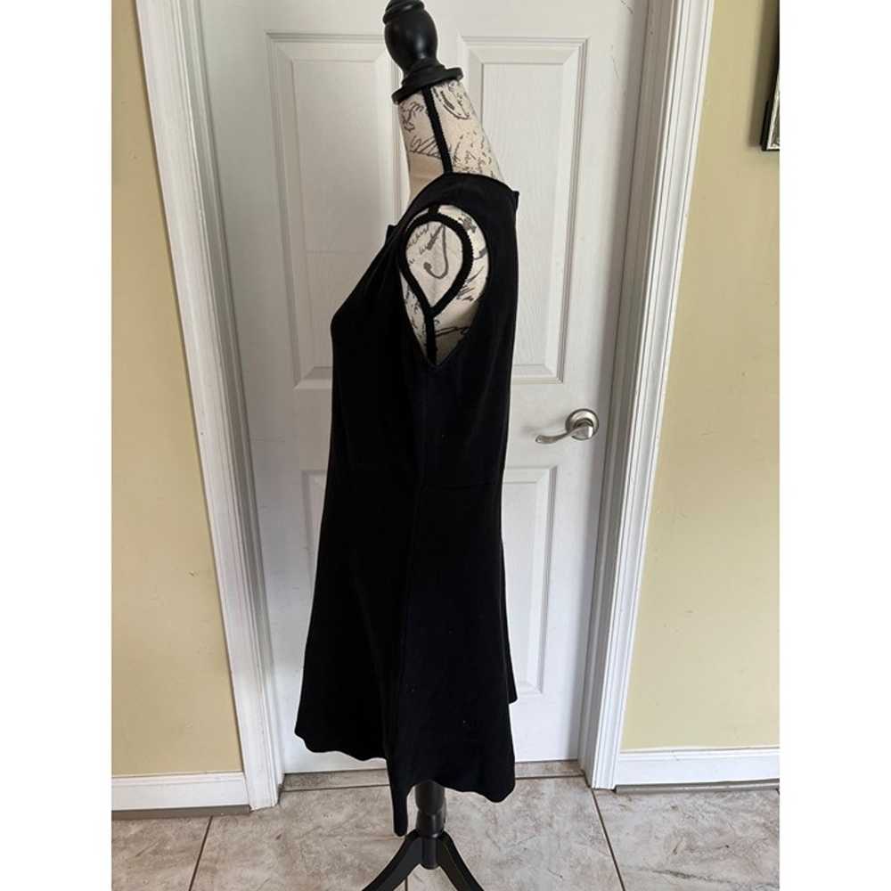 J. McLaughlin Black Amelia Cloth Knit Sleeveless … - image 3