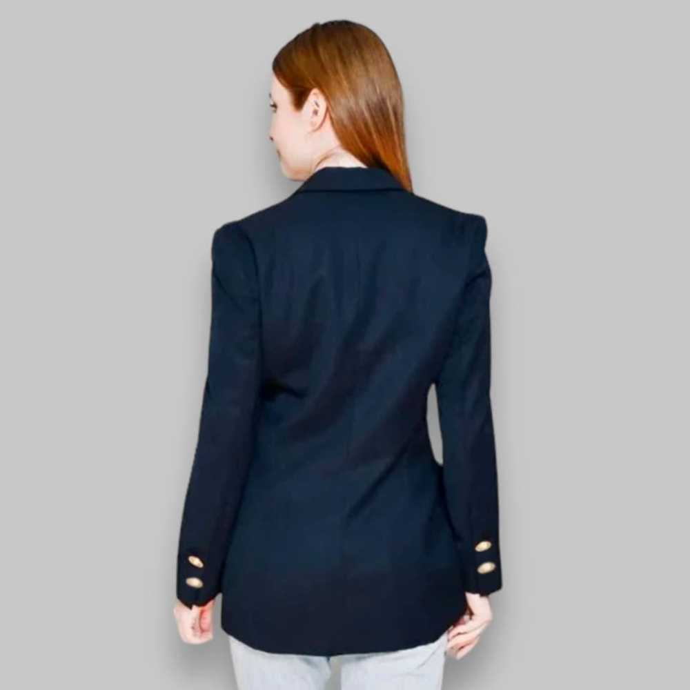 Escada ESCADA Margaretha Ley Wool Blazer in Navy … - image 7