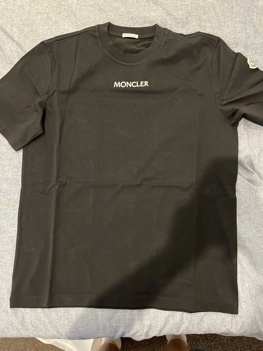 Moncler Moncler | Basic Print T-Shirt (Black) - image 1