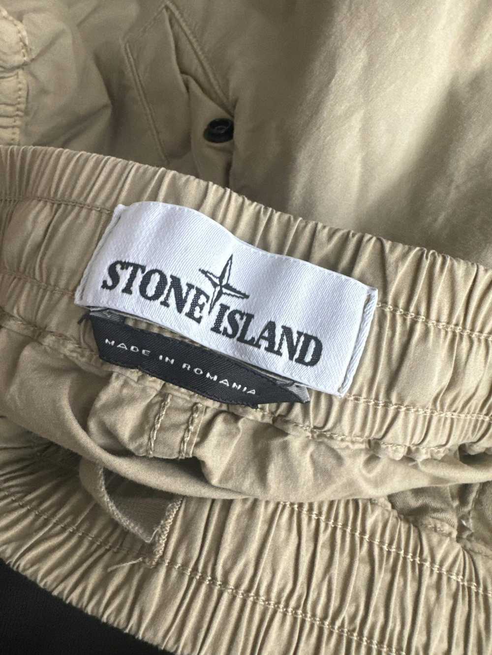 Stone Island Stone Island Khaki Joggers - image 3