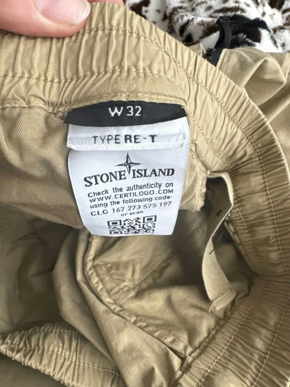 Stone Island Stone Island Khaki Joggers - image 4